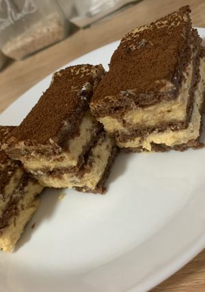 Karamellás-kávés szelet recept fotója