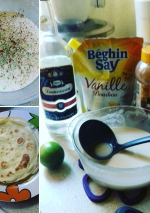Une photo de Recette Express 12 crêpes  Créole Touch 🌴