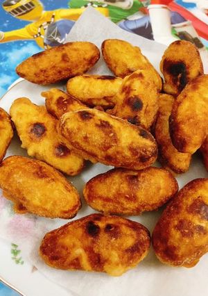 Hình của món Lại nhanh gọn cứu đói đêm khuya với món: KHOAI LANG KÉN 🍠.