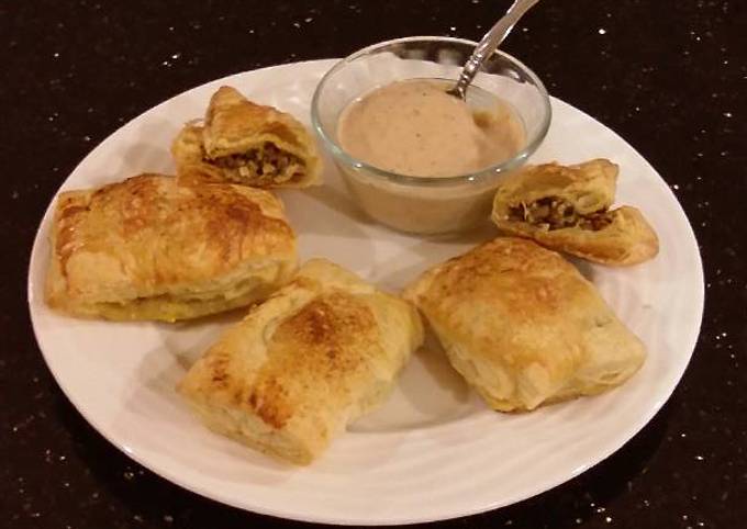 Cheeseburger Turnovers