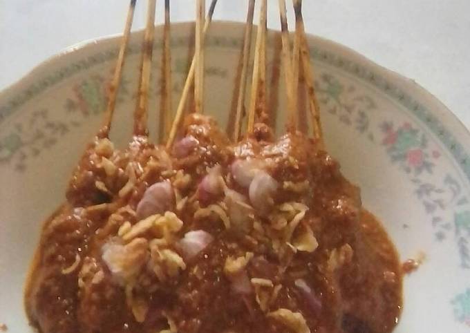 Sate ayam bakar teflon