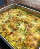 Lasagna zucchine e speck 💚