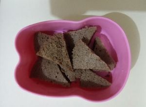 Foto resep MPASI SNACK 10M+ Bolu gasol ubi ungu