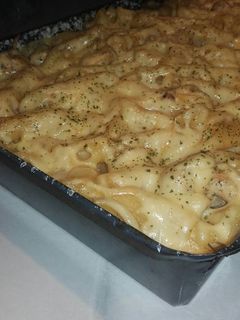 Füstölt sajtos csirkemell tészta a sütőből 👌👍 recept fotója