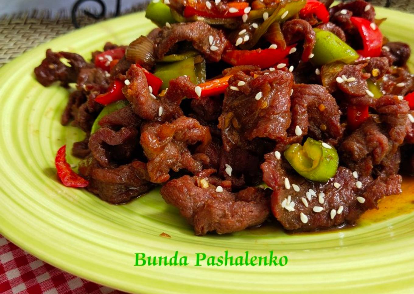 Beef Teriyaki ala Hokben
