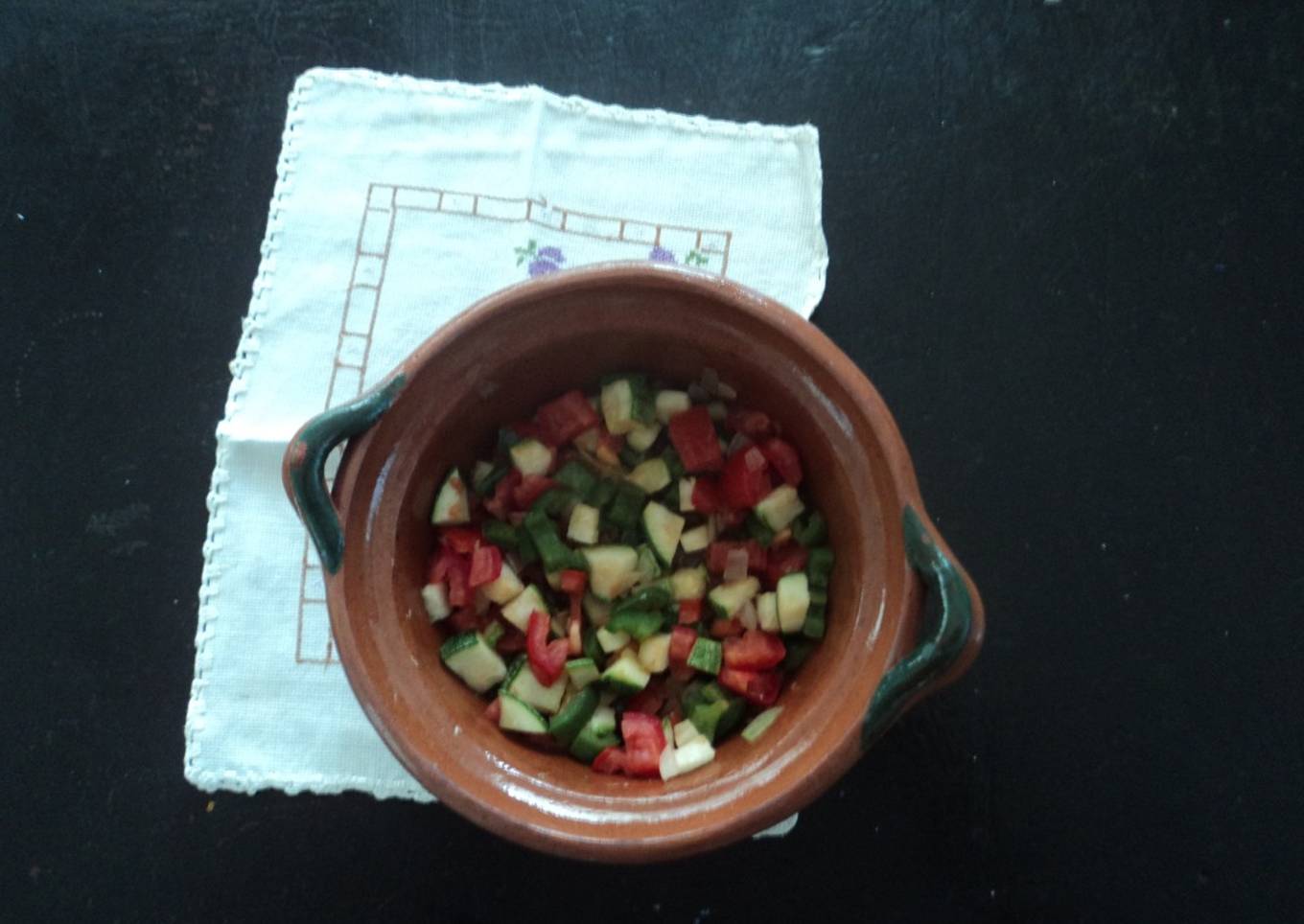 Calabazas rancheras al estilo San Diego, Jalisco México
