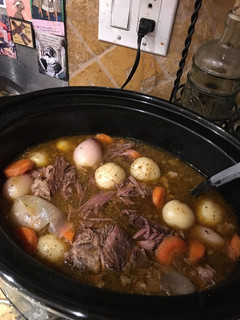 A picture of Sunday Slow Cooker Pot Roast.