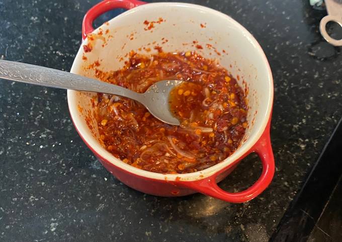 Simple Way to Make Perfect Thai - Nam Jim Jeaw Spicy Sauce