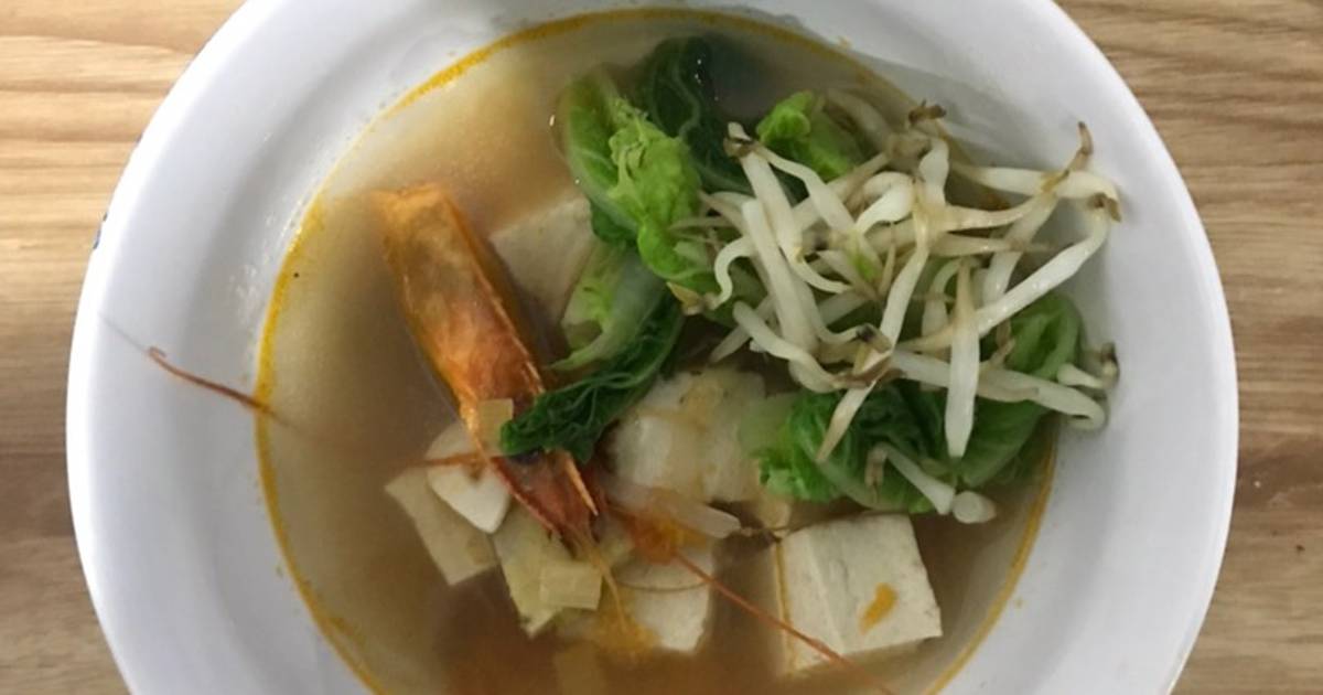 Resep Sup Tahu Udang Oleh Shina Sadida Cookpad