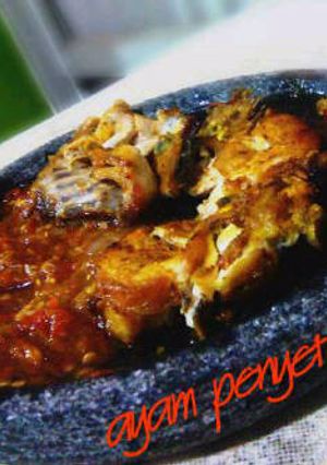Foto resep Ayam penyet