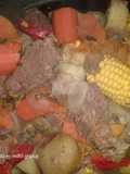 Pucherito en olla de barro