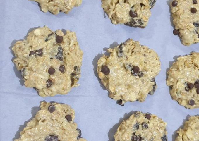 Banana Muesli Cookies