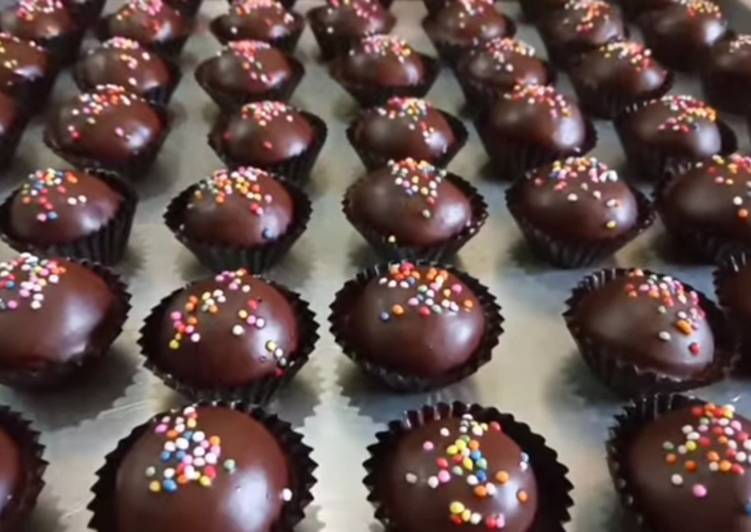 Cara Gampang Menyiapkan Cookis Bola Bola Coklat Anti Gagal