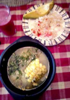 Una foto de Sopa Sancocho de Gallina Criolla