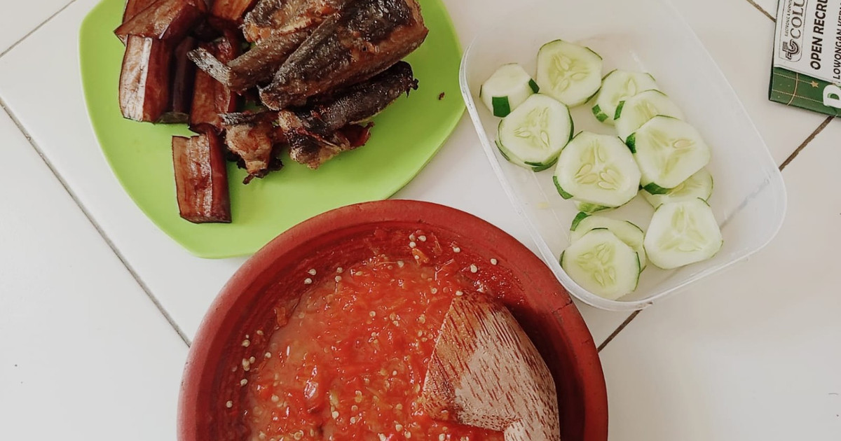 Resep Sambal Merah Untuk Pecel Lele Mudah dan Praktis Dihidangkan