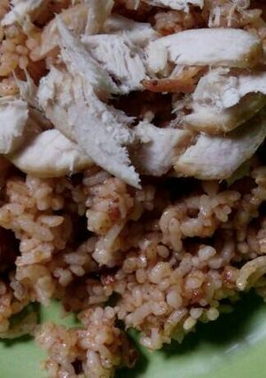 Foto resep Nasi goreng rendang bumbu instant