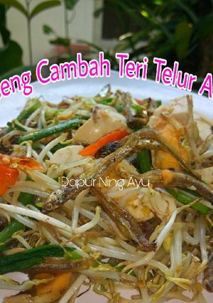 Foto resep 96. Oseng Cambah Teri Telur Asin