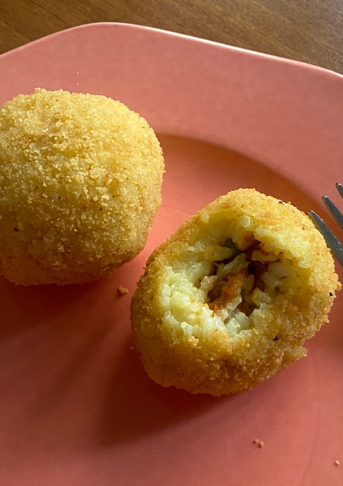 Una foto de Arancine