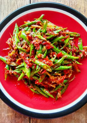 Gambar Kacang Panjang Tumis Belacan