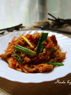 韓式泡菜豬肉 的食譜成品照片