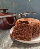 Torta de chocolate sin gluten. En cacerola Essen de 18 cm