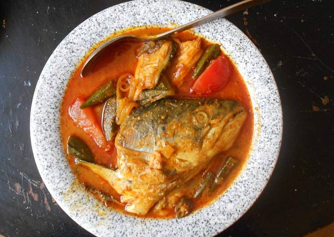 Fish Head Curry (Malaysia original style)