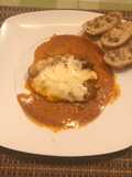 Pollo al curry gratinado