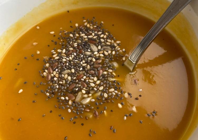 Crema de calabaza reconstituyente muy fácil