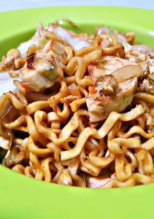 Foto resep Mie goreng telur scallob