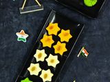 ট্রাইকালার সন্দেশ(Tricoloured sondesh recipe in Bengali)