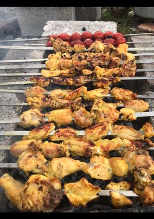 عکسی از دستور کباب جوجه