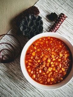 Chilis bab recept fotója