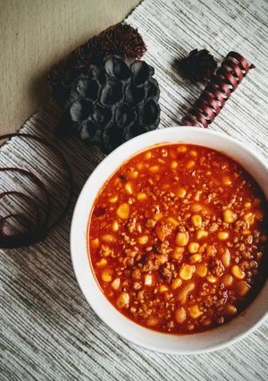 Chilis bab recept fotója