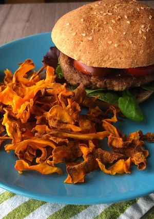 Una foto de Pan de hamburguesa semi integral con Mambo Cecotec