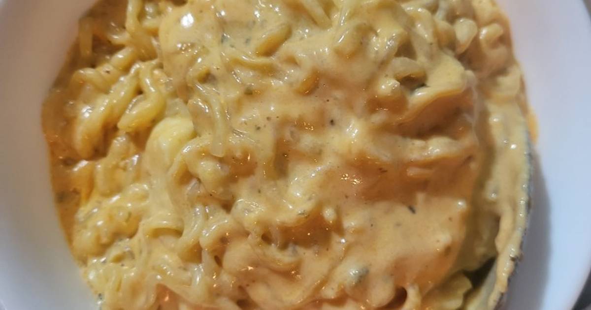 Samyang Chicken Cheese Noodle Less Spicy Carbonara Recipe By Jamila 