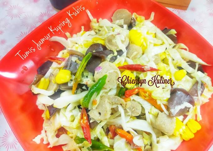 Resep Tumis Jamur Kuping Kubis Oleh Chiensyn Kuliner Cookpad