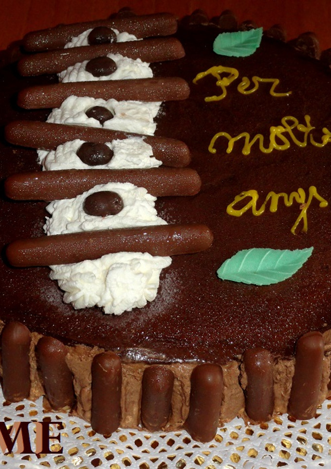 Una foto de Tarta mousse de chocolate sin gluten