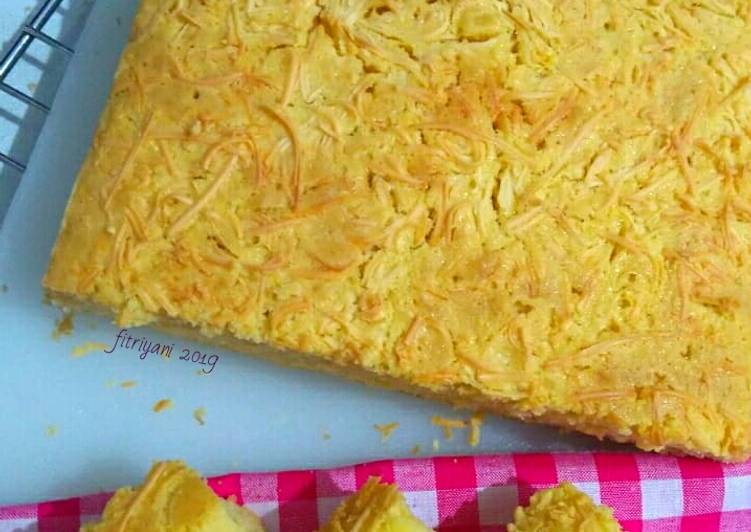 Resep Bolu Mentega Keju ala Fitri Anti Gagal