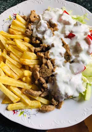 Gyros tál, ahogy mi szeretjük recept fotója