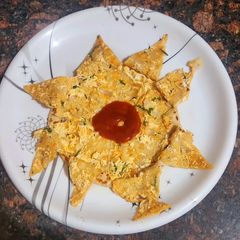 A picture of Chena paratha.