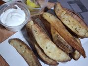 Una foto de harina de patatas