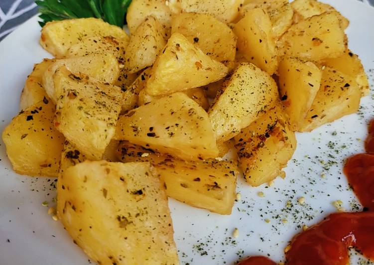 Bagaimana Bikin Potato Wedges Sederhana