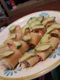 Hojas de lasaña rellenas