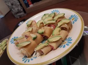 Una foto de Hojas de lasaña rellenas