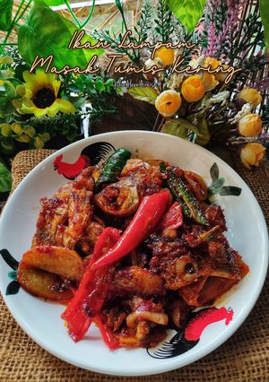 Gambar Ikan Lampam Masak Tumis Kering