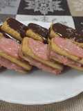 Cream Sandwich biscuits :- Chocholate and strawberry