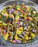 Ensalada de nopales con mango