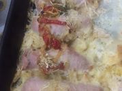 Una foto de milanesa de cerdo a la mostaza