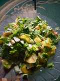 Vegetable salad with potatoes