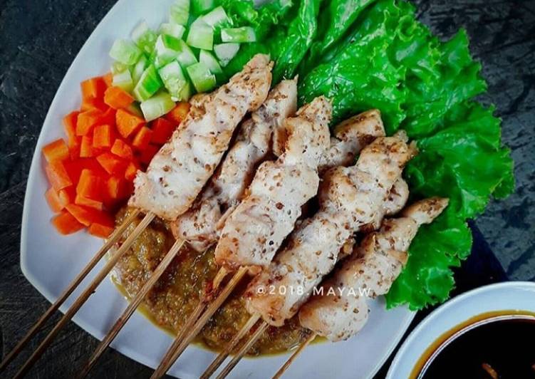 Sate ayam oven